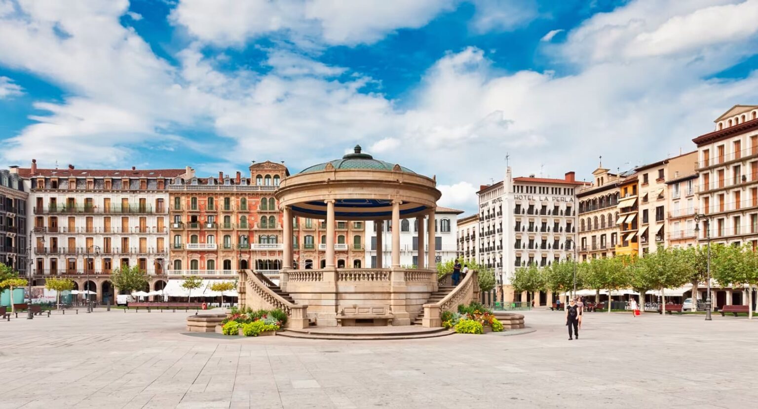pamplona Plaza del Castillo de Pamplona