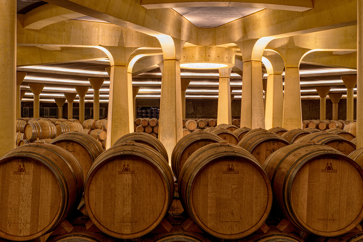 barriles-vino-bodegaa Barriles de vino